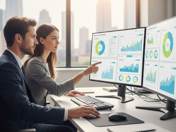 생산관리시스템(MES) 대시보드 예시 화면